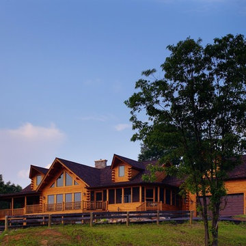 Big Twig Homes Katahdin cedar log home