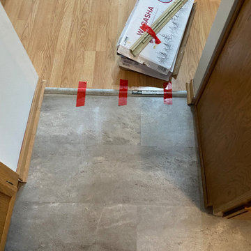Kitchen Floors, LVT Finish, July 2021