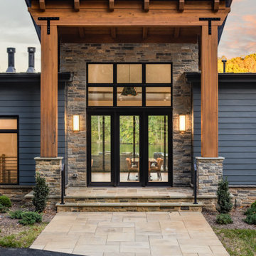 Custom Home: Modern Lakefront Home on Lake Anna with Unmatched Water Views