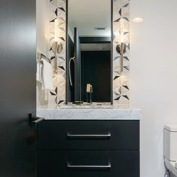A Bold, Marble Backsplash
