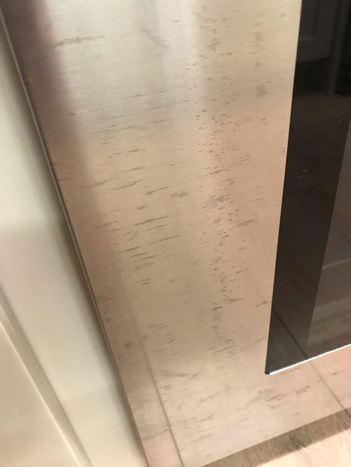 how to clean my Bertazzoni oven door