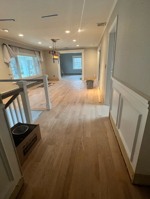 Stain for white oak floors