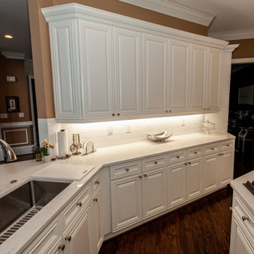 Open Floor Plan Kitchen, Dining, and Living Room