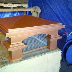 Kynar and Painted Chimney Shrouds - Products