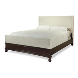 Proximity King Upholstered Panel Bed Frame - Panel Beds