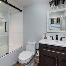 Basement bathroom