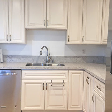 Marble Bathroom and Traditional Kitchen in Carlsbad, CA