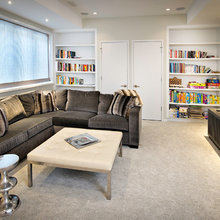 basement family room