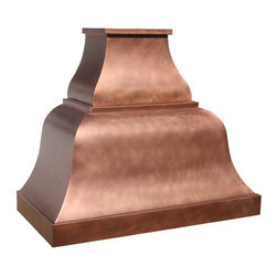 Copper Range Hood | Belle | Vogler - Range Hoods And Vents