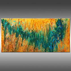 Liquid Industrial Series Paintings - Artwork