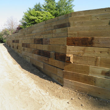 Timber Retaining Walls