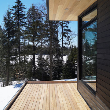 Chalet discret des Laurentides