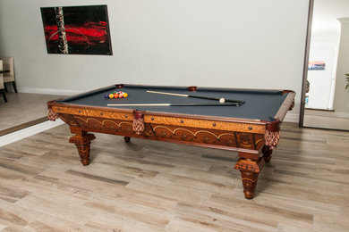 Palason Billiards Project Photos, Pool Table Lamps Montreal