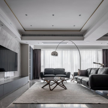 Matt Grey TV Cabinet