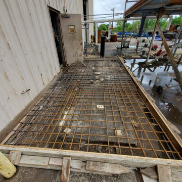 Cooling tower foundation