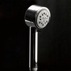 Lacava Arch Collection Hand-held Square Shower Head, Polished Chrome, Five Jets