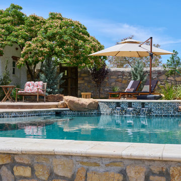 Hillside Backyard Renovation El Paso