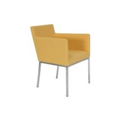 Harput Chrome Armchair by sohoConcept - Dining Chairs