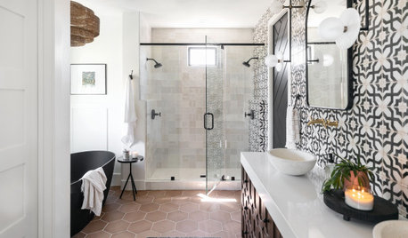 Bathroom of the Week: Open Layout With a Lively Southwest Style