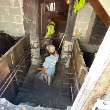 Bridgeport  Rear unit rehab and basement underpinning