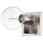 Hudson Valley Lighting - Bodine 1 Light Square Wall Sconce, Burnished Nickel Finish - Features: