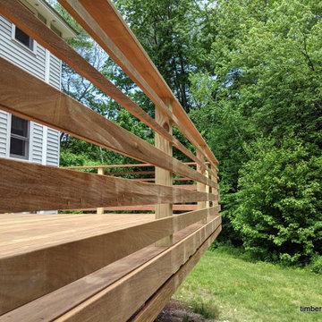Ipe Deck with a Forest View
