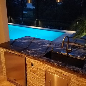 Outdoor Kitchen Tampa Old Memorial Estates