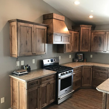 Rustic Maple Cabinets