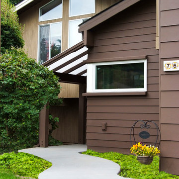 Mercer Island Entrance & Family Room