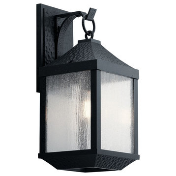 1 light Outdoor Large Wall Lantern - 21.25 inches tall by 9 inches wide