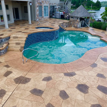 Flagstone Pool Deck 07/02/2019