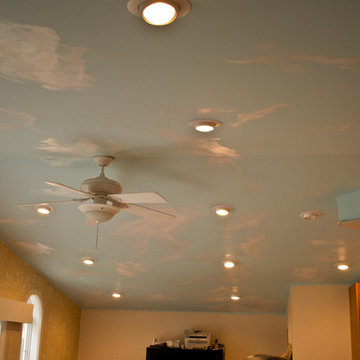 Subtle Sky Ceiling Mural