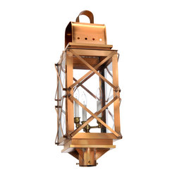 Post Mounted Lantern, Copper Lantern - Post Lights