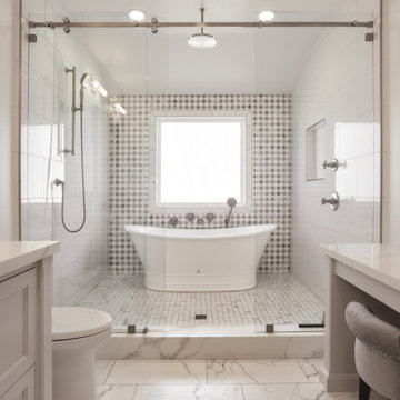 Huntington Beach Addition & Remodel - Master Bath Shower