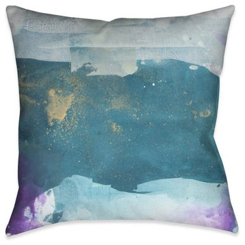 Exquisite Strokes I Outdoor Decorative Pillow, 18"x18"