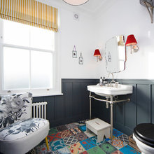love these bathrooms