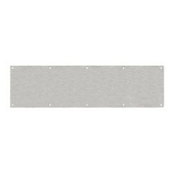 Designers Impressions - Designers Impressions Satin Nickel 8"x30" Kick Plate - Door Levers