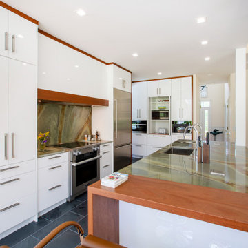 Miele & Bertazzoni Modern European Kitchen