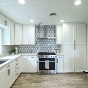 Cabinets.com | Belleair Maple Bright White Cabinets