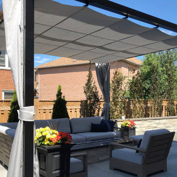 Retractable Shade Structure, Vaughan