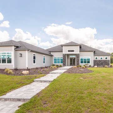 Custom Home Build on Your Own Land – Aerial View, Newberry, FL