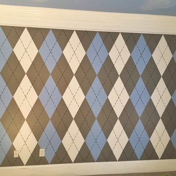 Carolina Themed Bedroom Murals