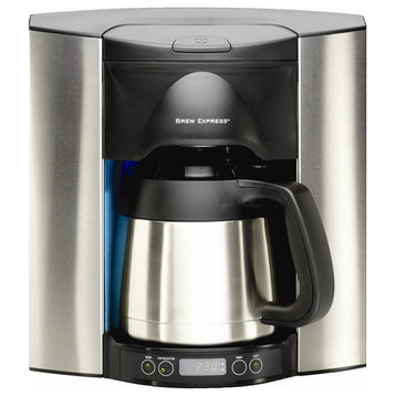 10 Cup Built-In Black Coffee System, Stainless Steel