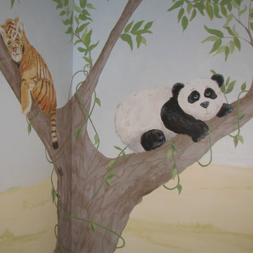 Safari Nursery Mural