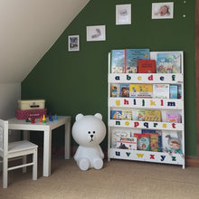 Tidy Books Children S Bookcase White With Alphabet