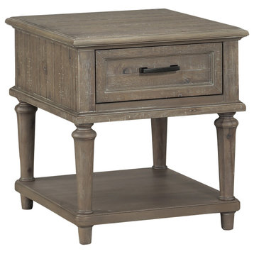Verano Occasional Collection, End Table With Drawers