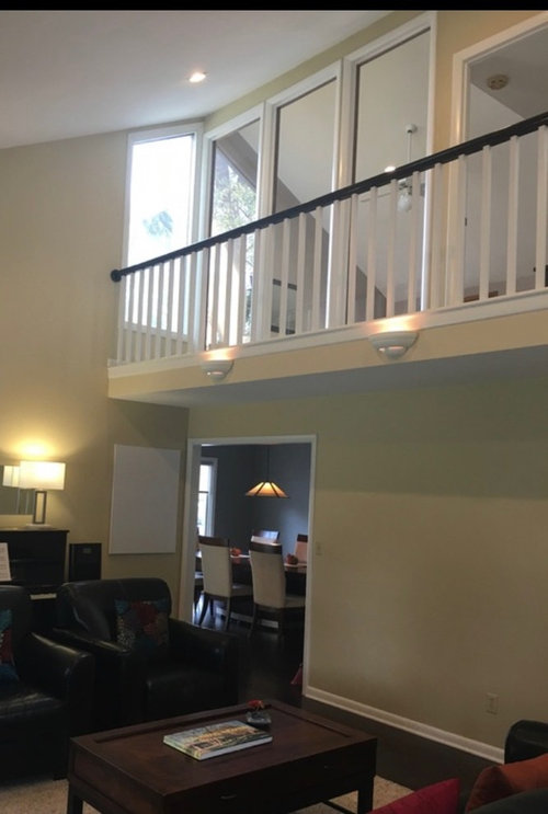 what wall do I accent with color?