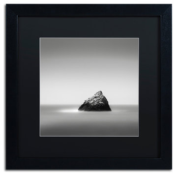 'Pointed' Matted Framed Canvas Art by Dave MacVicar