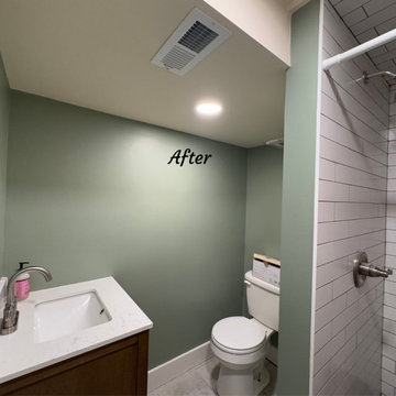 Basement Remodel for Adult Hangout