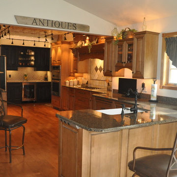 Tin Ceiling Farm Kitchen Make-Over